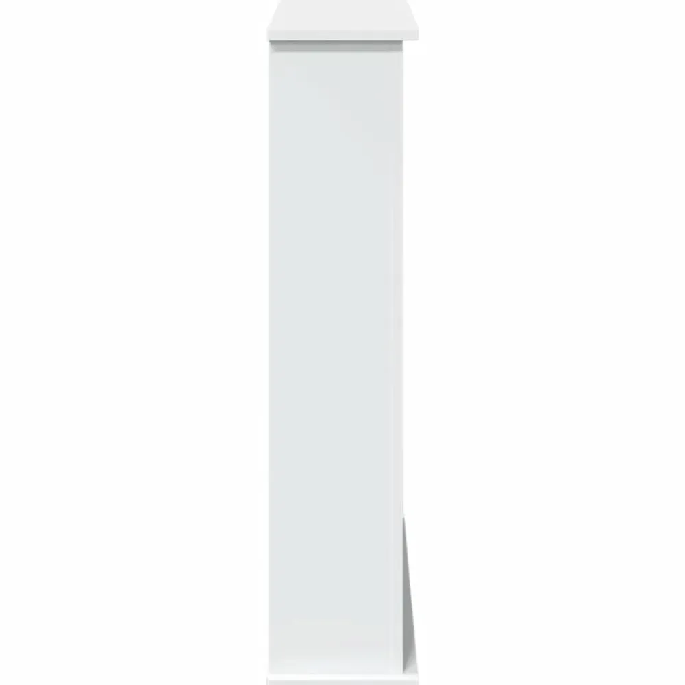 vidaXL Accesorios Para Hornos De Leña Y Chimeneas-Borde de chimenea madera de ingeniería 75x20x87,5 cm