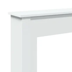 vidaXL Accesorios Para Hornos De Leña Y Chimeneas-Borde de chimenea madera de ingeniería 75x20x87,5 cm