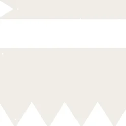 vidaXL Borde de Césped 10 pcs 100 x 0.05 x 20 cm White