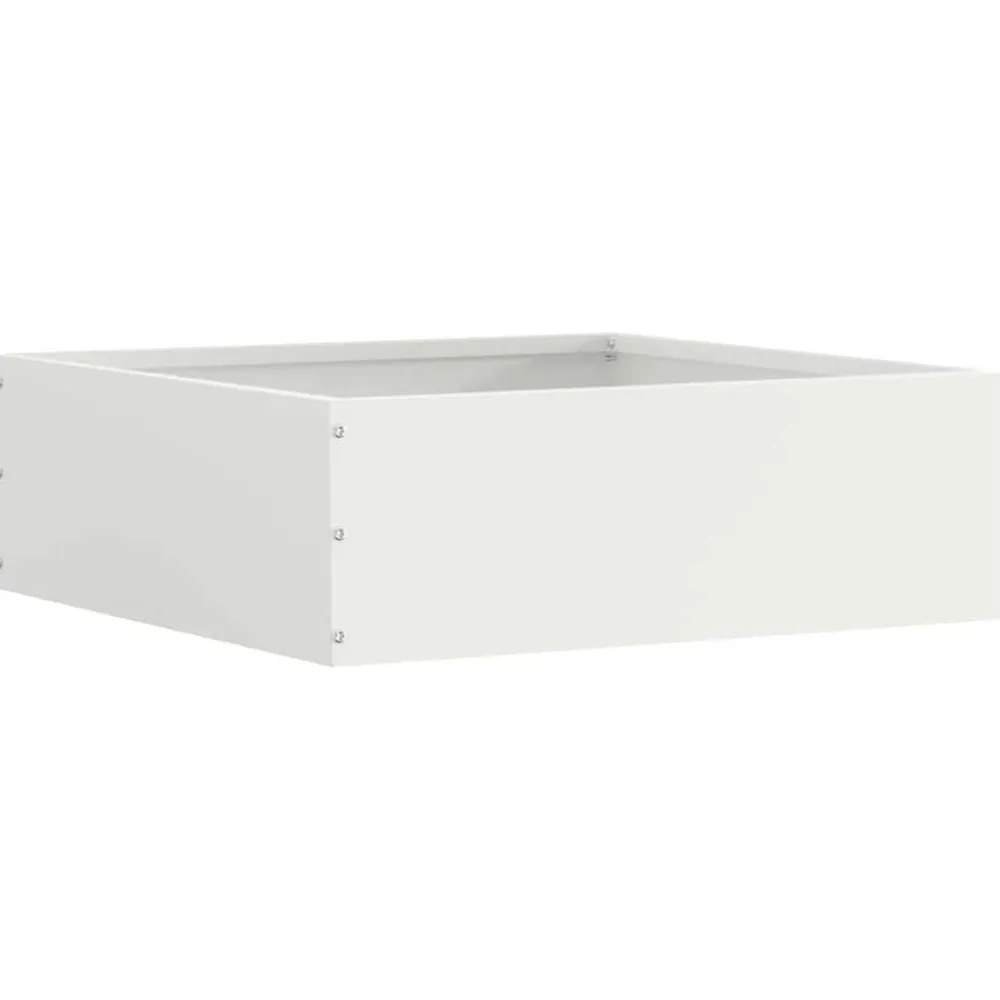 vidaXL Vallas De Jardín-Borde de Césped 40 x 40 x 13 cm Acero