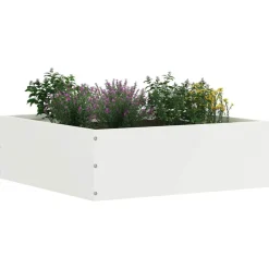 vidaXL Vallas De Jardín-Borde de Césped 40 x 40 x 13 cm Acero