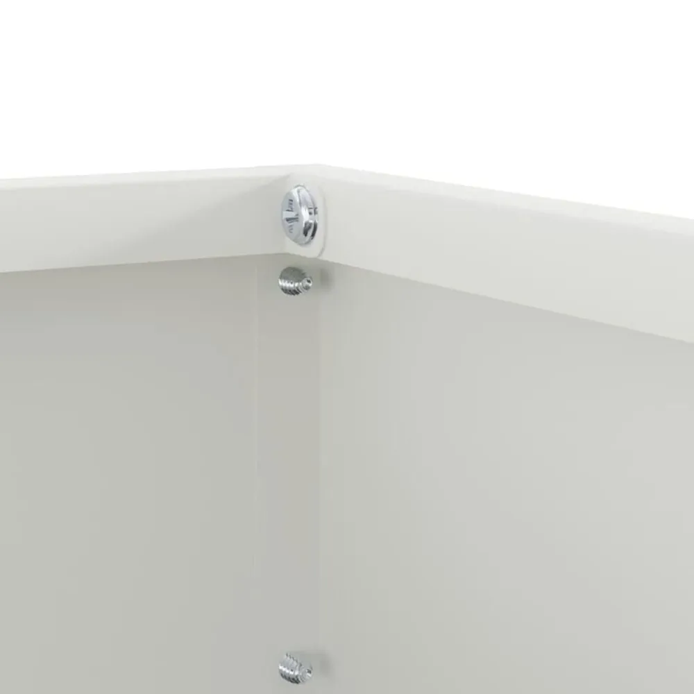 vidaXL Vallas De Jardín-Borde de Césped 40 x 40 x 13 cm Acero