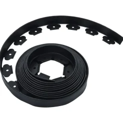 vidaXL Vallas De Jardín-Borde de césped flexible con 30 estacas 10 m 5 cm