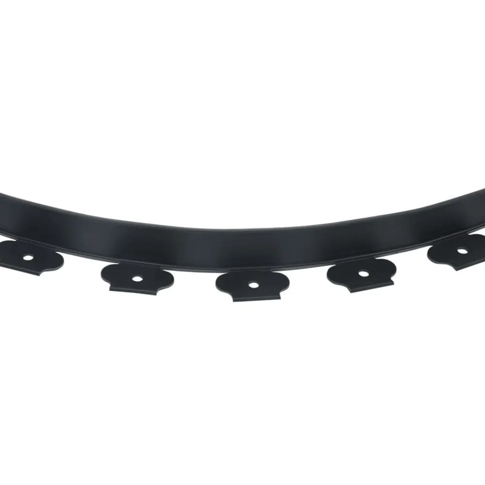 vidaXL Vallas De Jardín-Borde de césped flexible con 30 estacas 10 m 5 cm
