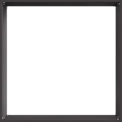 vidaXL Borde de Césped 40 x 40 x 13 cm Acero Negro Online