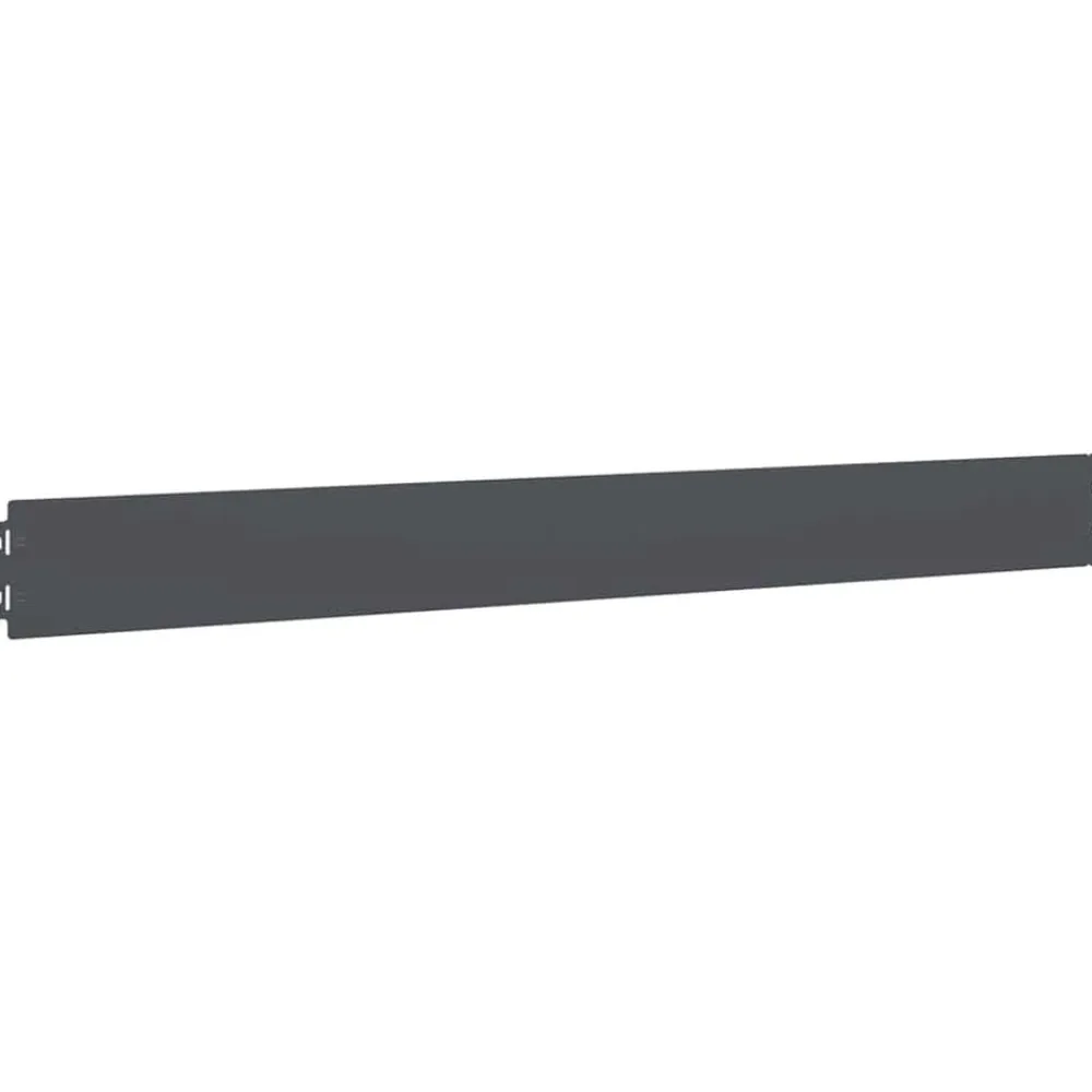 vidaXL Bordes césped 10 uds 10x103 cm acero laminado frío Antracita Hot