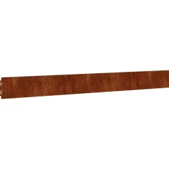 vidaXL Vallas De Jardín-Bordes de césped acero corten flexible 10 piezas 10x103 cm