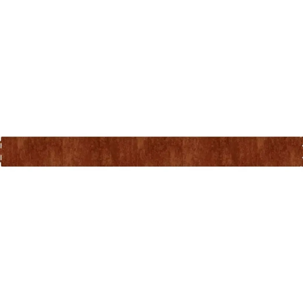 vidaXL Vallas De Jardín-Bordes de césped acero corten flexible 10 piezas 10x103 cm