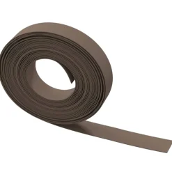 vidaXL Bordura de jardín polietileno marrón 10 m 10 cm Marrón New
