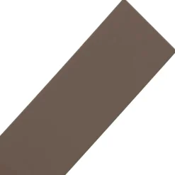 vidaXL Bordura de jardín polietileno marrón 10 m 10 cm Marrón New
