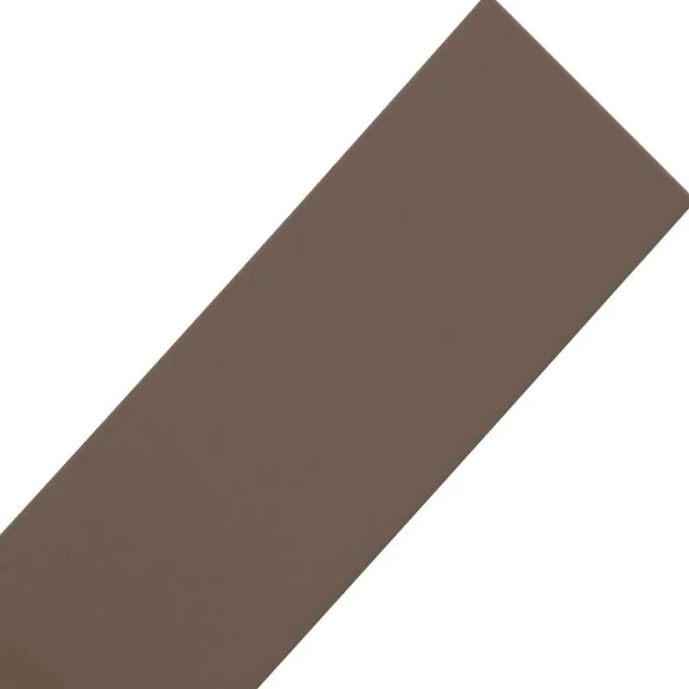 vidaXL Bordura de jardín polietileno marrón 10 m 10 cm Marrón New