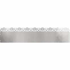 vidaXL Borduras para césped 10 pcs Plateado 103 x 0,05 x 22 cm Acero inoxidable Sale