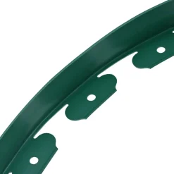 vidaXL Borduras para césped Verde 2000 x 4 x 5 cm Plástico New
