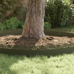 vidaXL Vallas De Jardín-Borduras para césped 10 pcs 103 x 0,05 x 22 cm