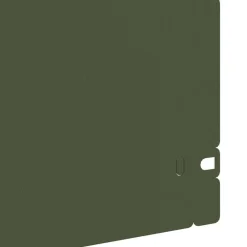 vidaXL Vallas De Jardín-Borduras para césped 10 pcs 103 x 0,05 x 22 cm