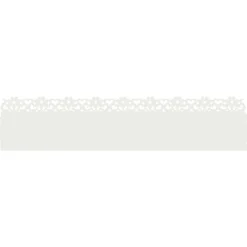 vidaXL Vallas De Jardín-Borduras para césped 10 pcs 103 x 0,05 x 22 cm Acero