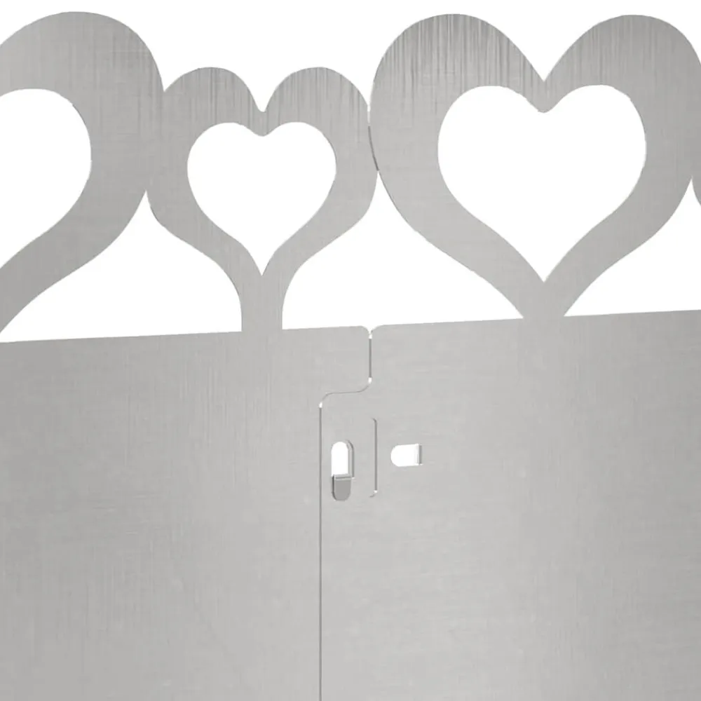 vidaXL Borduras para césped 10 pcs Plateado 103 x 0,05 x 22 cm Acero inoxidable Clearance