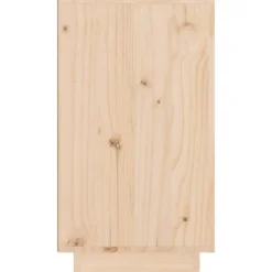vidaXL Botellero madera maciza de pino 23x34x61 cm Natural Sale