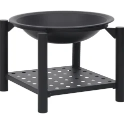 vidaXL Brasero con atizador acero 54x54x55 cm Best