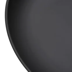 vidaXL Brasero de acero 57 cm Negro Clearance