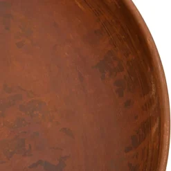 vidaXL Chimeneas-Brasero de acero 57 cm