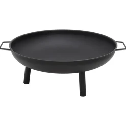 vidaXL Chimeneas-Brasero de acero 67,5x58x22,5 cm