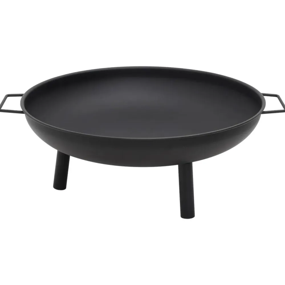 vidaXL Chimeneas-Brasero de acero 67,5x58x22,5 cm