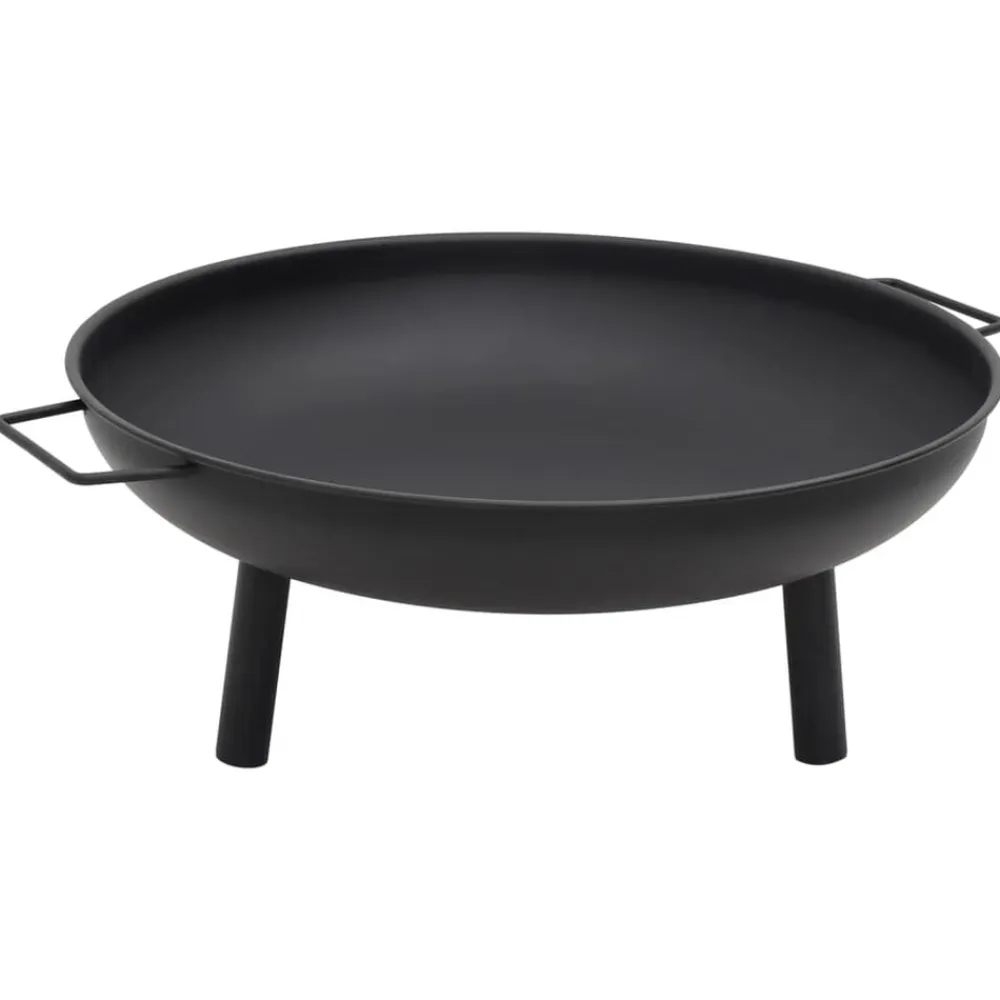vidaXL Chimeneas-Brasero de acero 67,5x58x22,5 cm