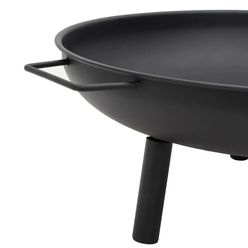 vidaXL Chimeneas-Brasero de acero 67,5x58x22,5 cm