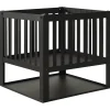 vidaXL Brasero de acero 40x40x40 cm Discount