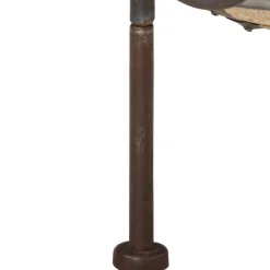 vidaXL Chimeneas-Brasero rústico colorido de hierro Ø40 cm