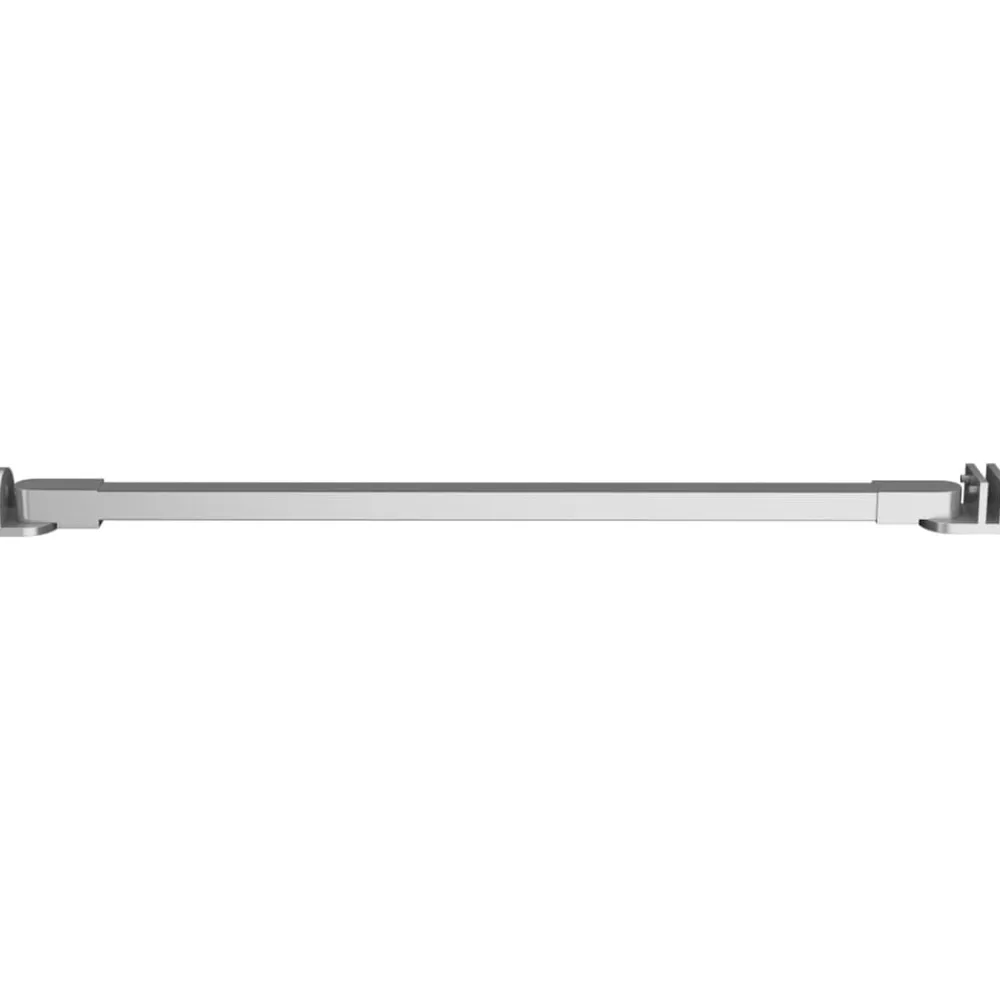 vidaXL Fontanería-Brazo de soporte para mampara de ducha acero inoxidable 47,5 cm