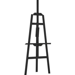 vidaXL Material De Oficina-Caballete de pintura madera maciza pino 53,5x95x127 cm