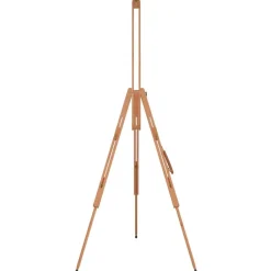 vidaXL Material De Oficina-Caballete de pintura madera maciza de haya 100x104x172 cm