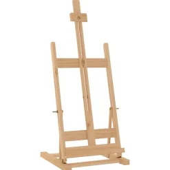 vidaXL Caballete de sobremesa madera maciza pino 29,5x33x80 cm Clearance