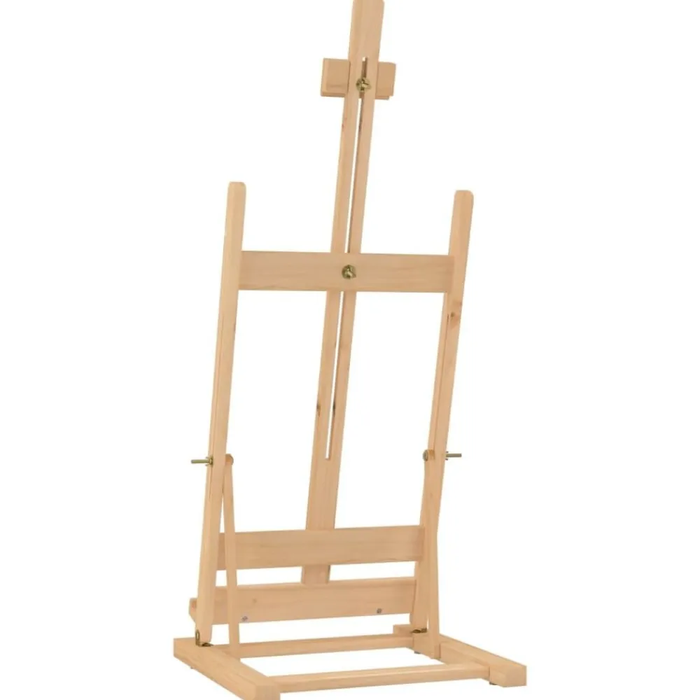 vidaXL Caballete de sobremesa madera maciza pino 29,5x33x80 cm Clearance