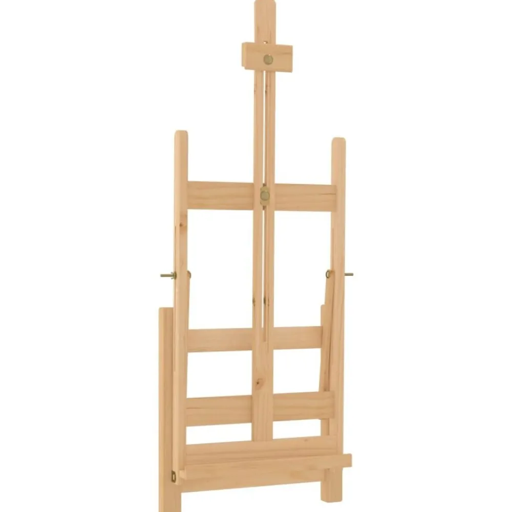 vidaXL Caballete de sobremesa madera maciza pino 29,5x33x80 cm Clearance