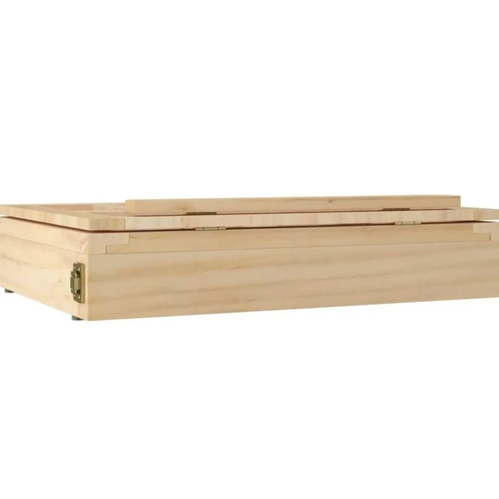 vidaXL Caballete de sobremesa con cajón madera de pino 33,5x25,5x7cm New