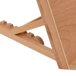 vidaXL Caballete de sobremesa madera maciza de haya 65x48x7 cm Outlet