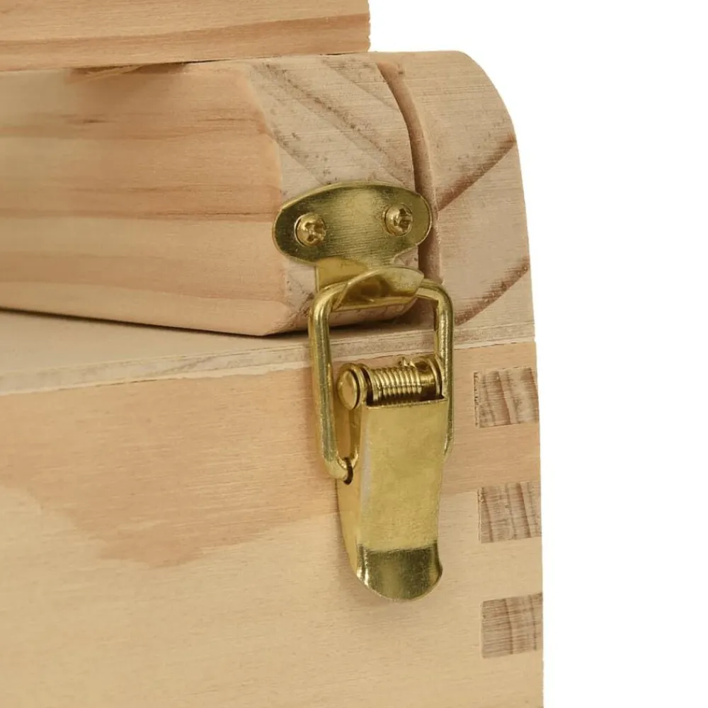vidaXL Material De Oficina-Caballete de sobremesa con cajón madera de pino 41,5x37x12 cm