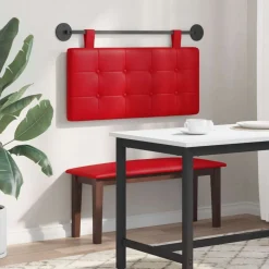 vidaXL Camas Y Accesorios-Cabecera Colgante Montaje en la pared Cuero sintético