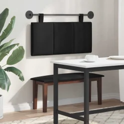 vidaXL Camas Y Accesorios-Cabecera Colgante Montaje en la pared 90 x 55 x 5 cm tela