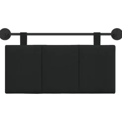 vidaXL Camas Y Accesorios-Cabecera Colgante Montaje en la pared 90 x 55 x 5 cm tela