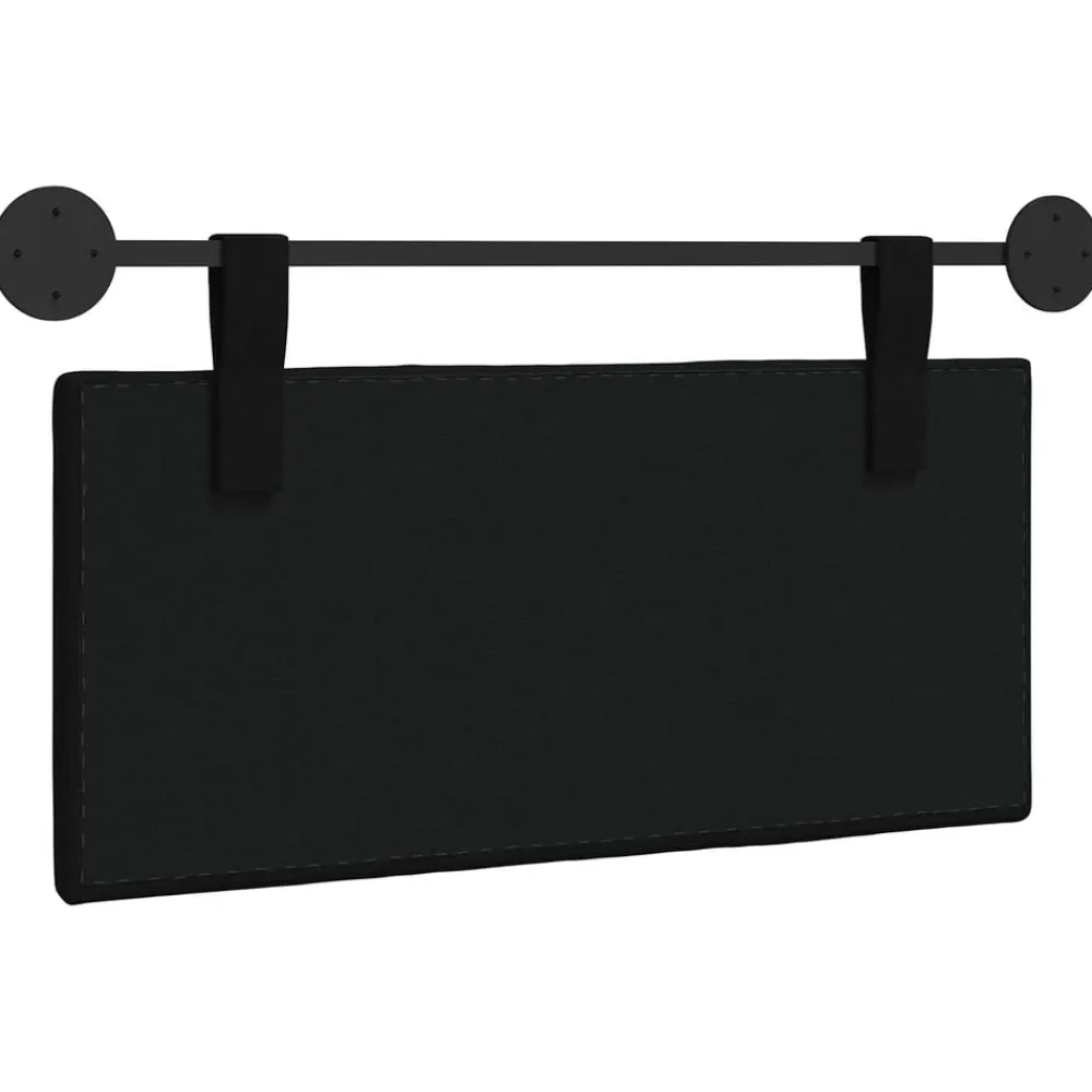 vidaXL Camas Y Accesorios-Cabecera Colgante Montaje en la pared 90 x 55 x 5 cm tela