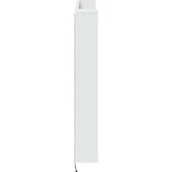 vidaXL Camas Y Accesorios-Cabecera con LED 140 x 16,5 x 103,5 cm Madera de ingeniería