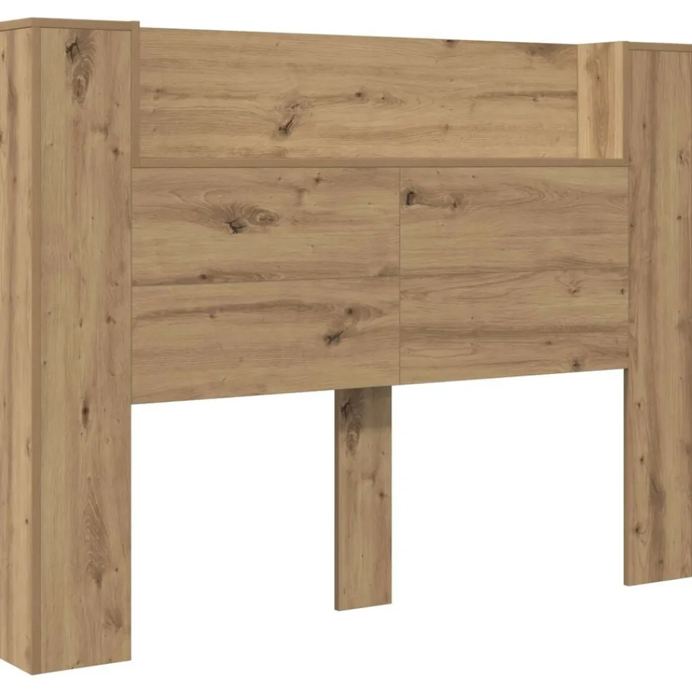 vidaXL Camas Y Accesorios-Cabecera con LED 140 x 16,5 x 103,5 cm