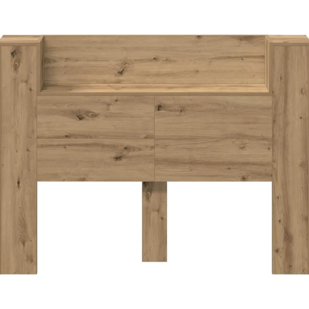 vidaXL Camas Y Accesorios-Cabecera con LED 140 x 16,5 x 103,5 cm