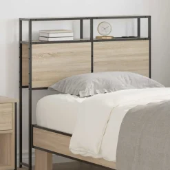 vidaXL Camas Y Accesorios-Cabecera de almacenamiento con estante 98 cm