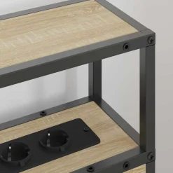 vidaXL Camas Y Accesorios-Cabecera de almacenamiento con estante 98 cm