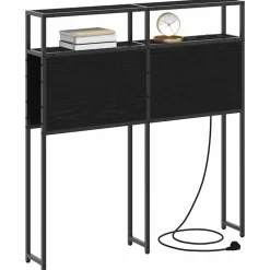 vidaXL Camas Y Accesorios-Cabecera de almacenamiento con estante 98 cm